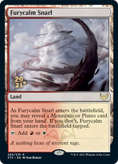 Furycalm Snarl [Strixhaven: School of Mages Prerelease Promos] | Gear Gaming Bentonville