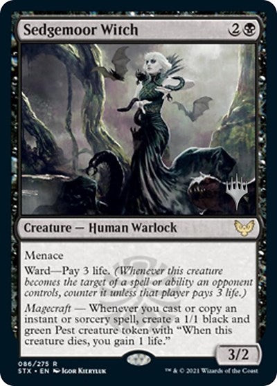 Sedgemoor Witch (Promo Pack) [Strixhaven: School of Mages Promos] | Gear Gaming Bentonville