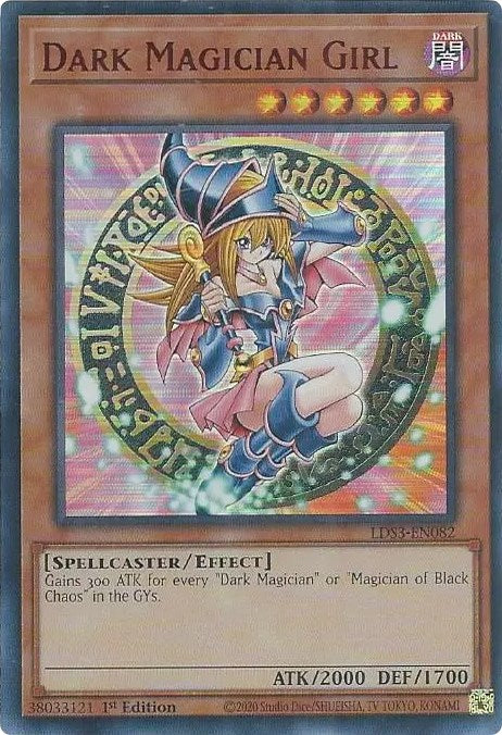 Dark Magician Girl (Red) [LDS3-EN082] Ultra Rare | Gear Gaming Bentonville