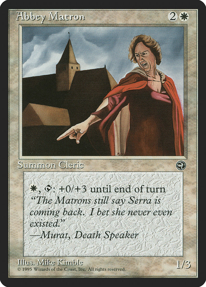 Abbey Matron (Murat Flavor Text) [Homelands] | Gear Gaming Bentonville