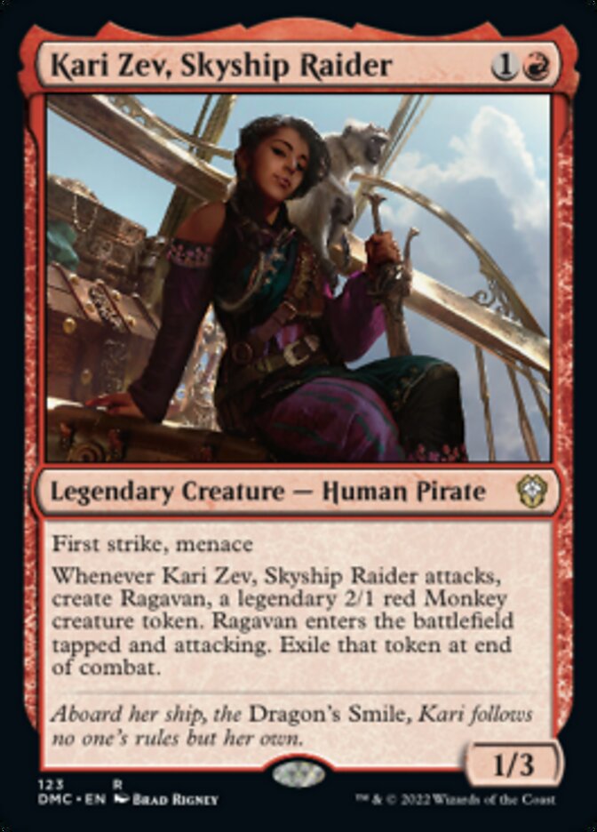 Kari Zev, Skyship Raider [Dominaria United Commander] | Gear Gaming Bentonville