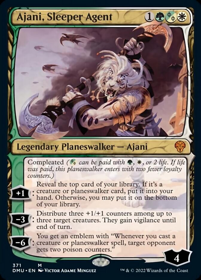 Ajani, Sleeper Agent (Showcase) [Dominaria United] | Gear Gaming Bentonville