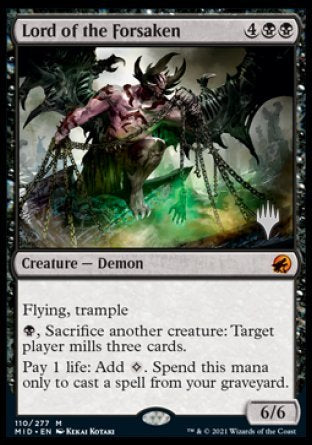 Lord of the Forsaken (Promo Pack) [Innistrad: Midnight Hunt Promos] | Gear Gaming Bentonville