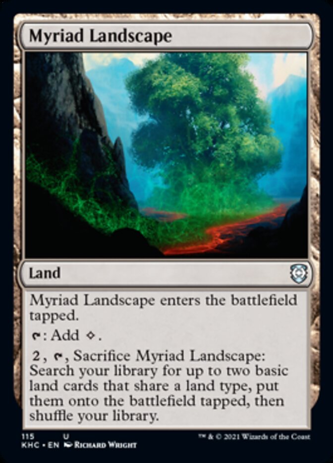 Myriad Landscape [Kaldheim Commander] | Gear Gaming Bentonville