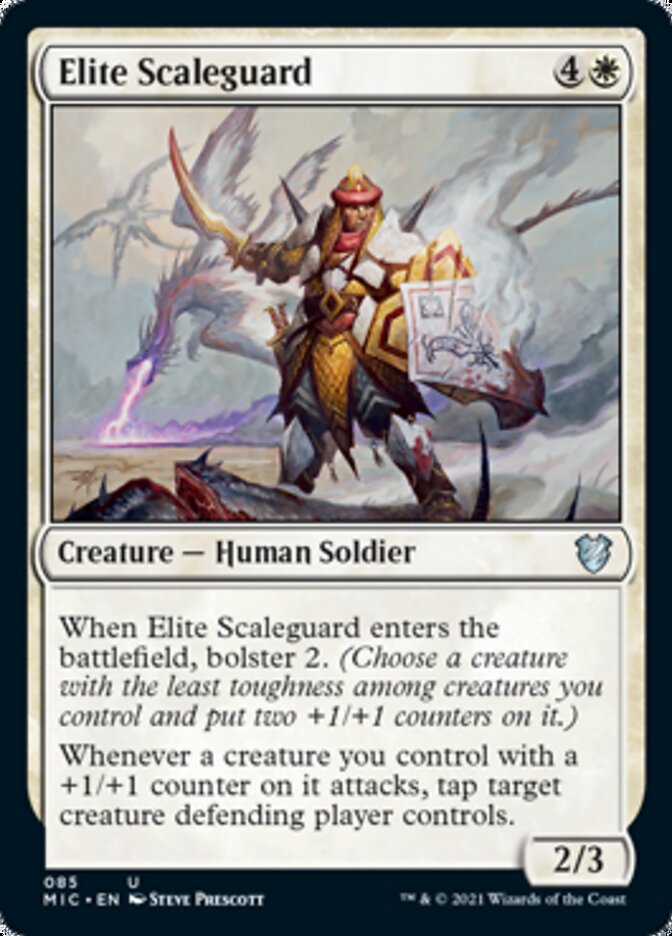 Elite Scaleguard [Innistrad: Midnight Hunt Commander] | Gear Gaming Bentonville