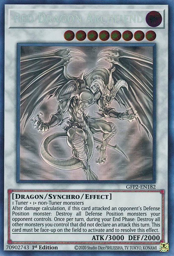 Red Dragon Archfiend [GFP2-EN182] Ghost Rare | Gear Gaming Bentonville