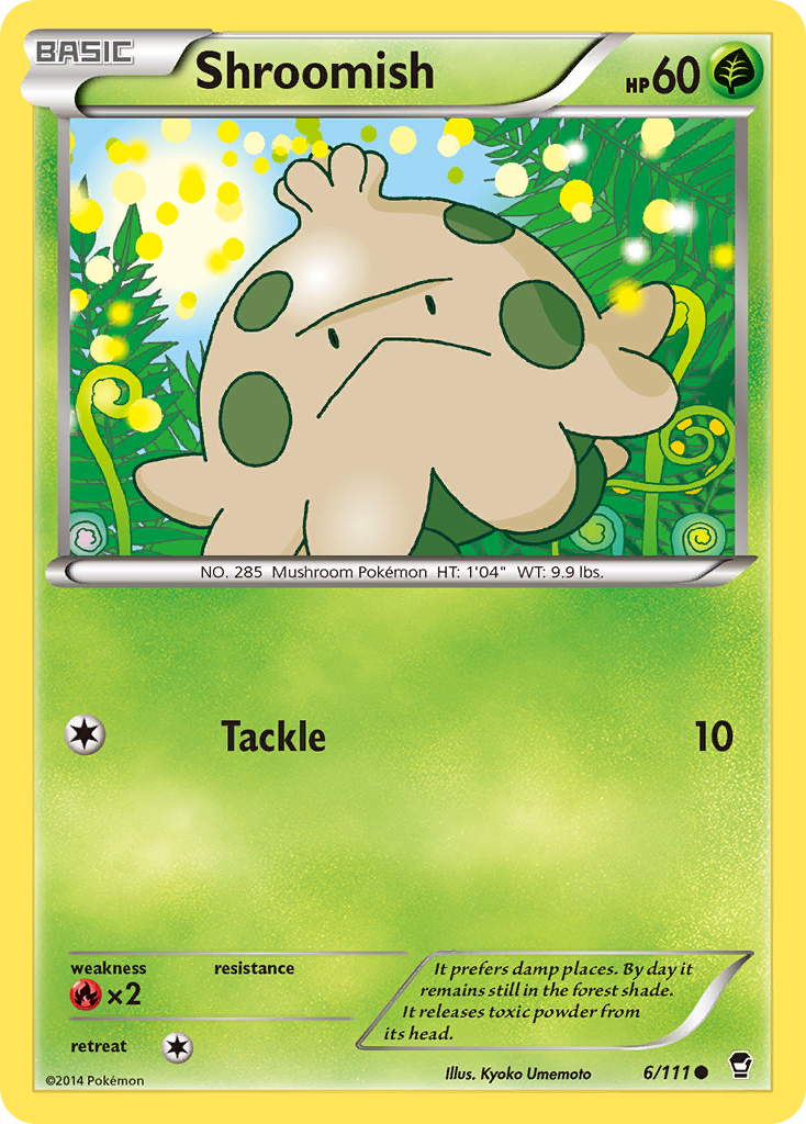 Shroomish (6/111) [XY: Furious Fists] | Gear Gaming Bentonville