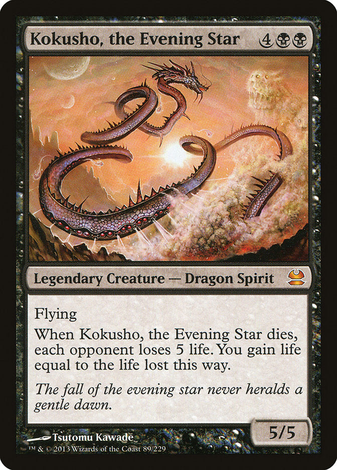 Kokusho, the Evening Star [Modern Masters] | Gear Gaming Bentonville