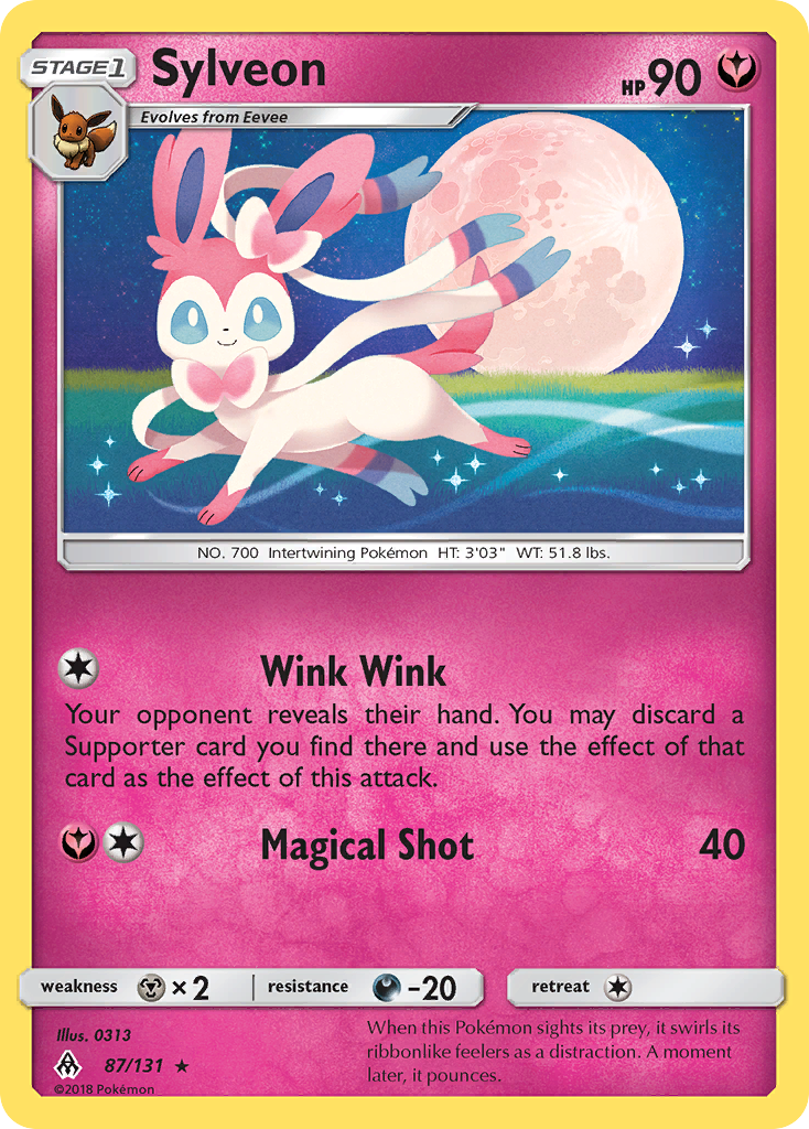 Sylveon (87/131) [Sun & Moon: Forbidden Light] | Gear Gaming Bentonville