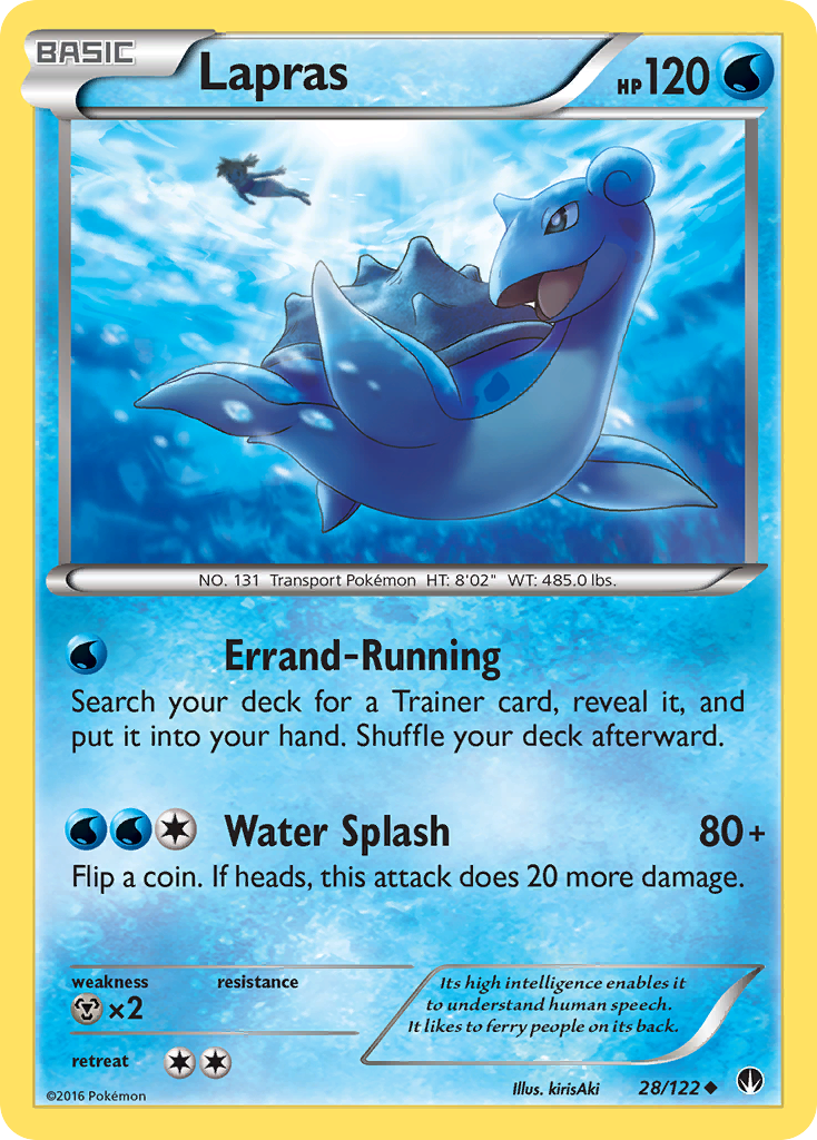 Lapras (28/122) [XY: BREAKpoint] | Gear Gaming Bentonville