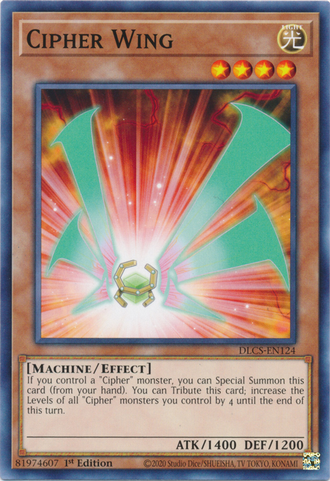 Cipher Wing [DLCS-EN124] Common | Gear Gaming Bentonville