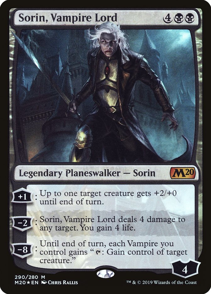 Sorin, Vampire Lord [Core Set 2020] | Gear Gaming Bentonville