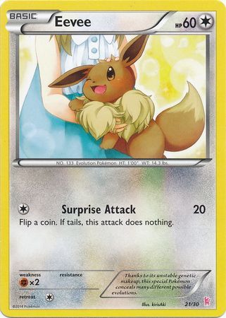 Eevee (21/30) [XY: Trainer Kit - Sylveon] | Gear Gaming Bentonville