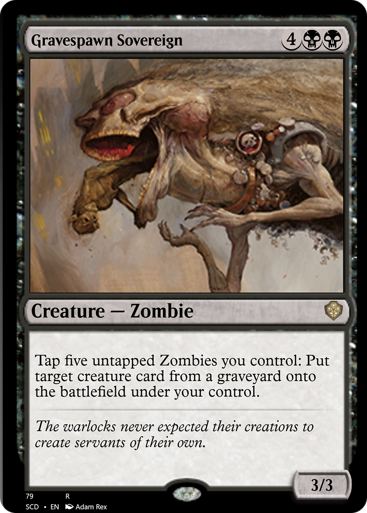 Gravespawn Sovereign [Starter Commander Decks] | Gear Gaming Bentonville