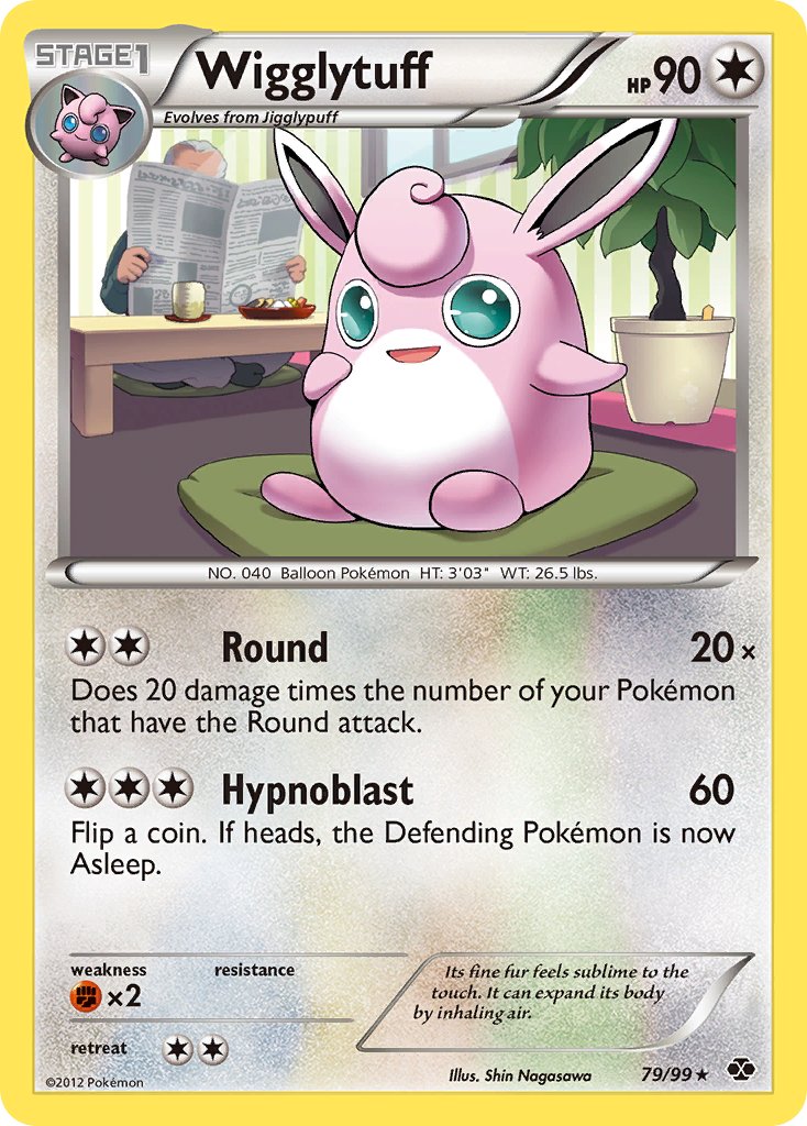 Wigglytuff (79/99) (Cosmos Holo) (Blister Exclusive) [Black & White: Next Destinies] | Gear Gaming Bentonville