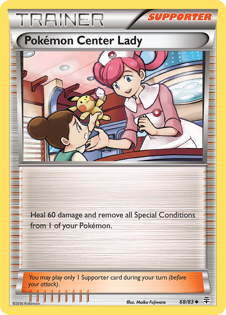 Pokemon Center Lady (68/83) [XY: Generations] | Gear Gaming Bentonville