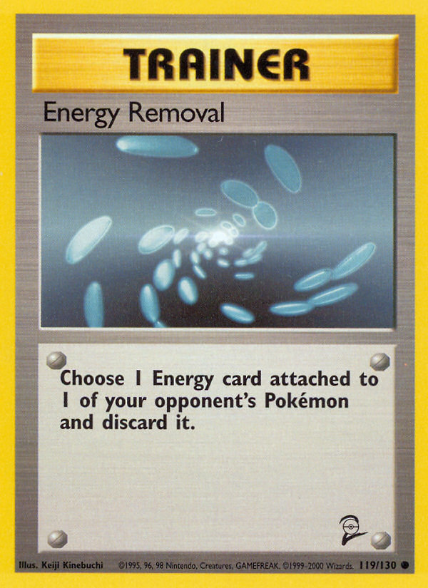 Energy Removal (119/130) [Base Set 2] | Gear Gaming Bentonville