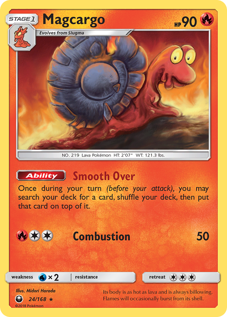 Magcargo (24/168) [Sun & Moon: Celestial Storm] | Gear Gaming Bentonville