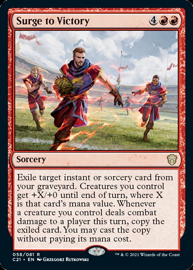 Surge to Victory [Commander 2021] | Gear Gaming Bentonville