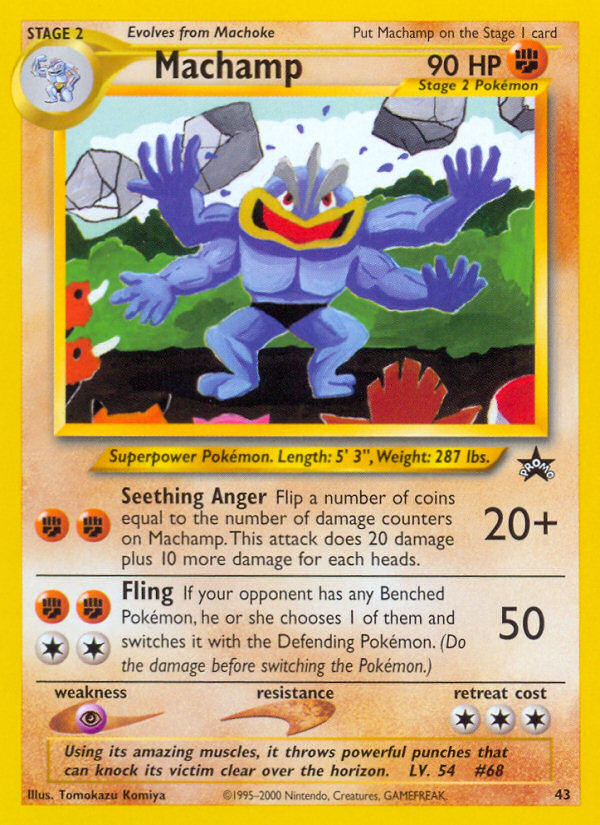 Machamp (43) [Wizards of the Coast: Black Star Promos] | Gear Gaming Bentonville