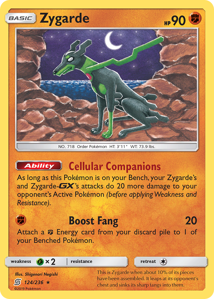 Zygarde (124/236) [Sun & Moon: Unified Minds] | Gear Gaming Bentonville