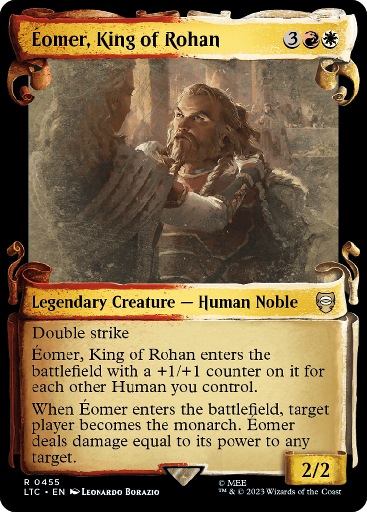 Eomer, King of Rohan [The Lord of the Rings: Tales of Middle-Earth Commander Showcase Scrolls] | Gear Gaming Bentonville