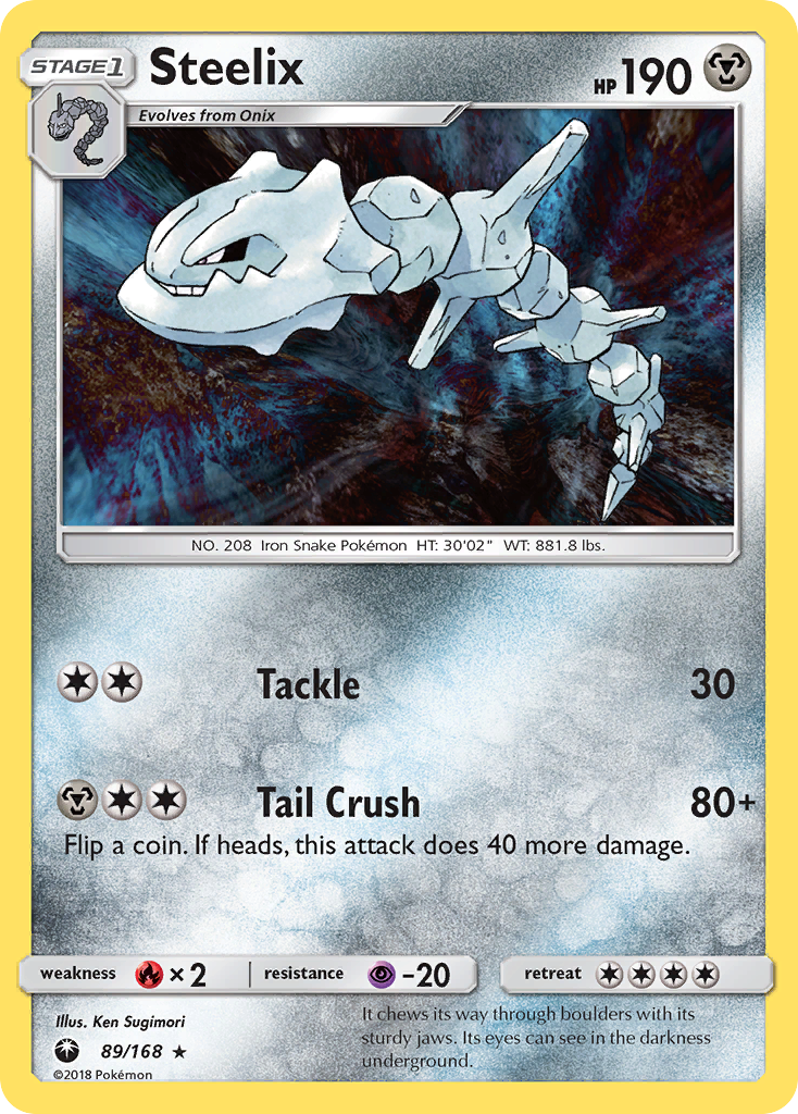 Steelix (89/168) [Sun & Moon: Celestial Storm] | Gear Gaming Bentonville