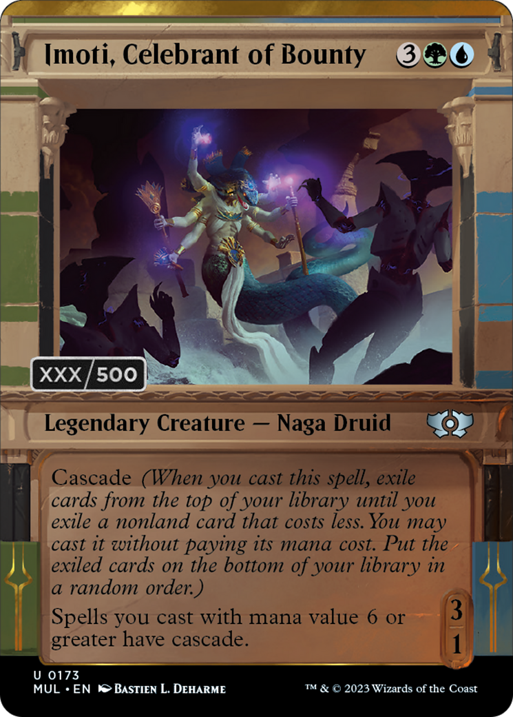 Imoti, Celebrant of Bounty (Serialized) [Multiverse Legends] | Gear Gaming Bentonville