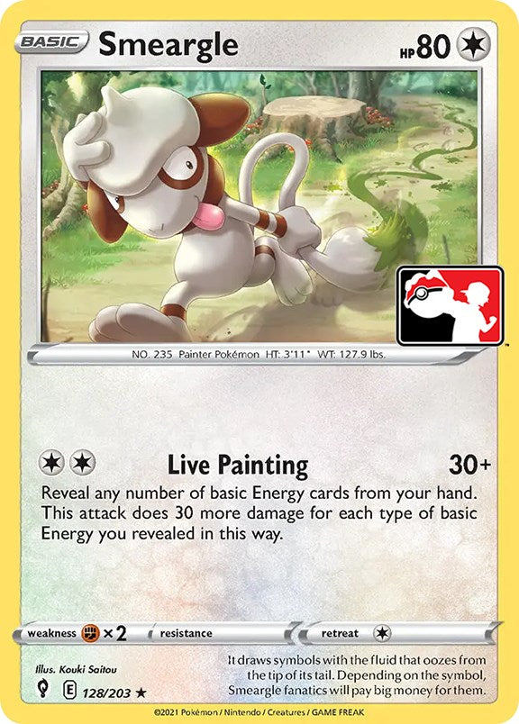 Smeargle (128/203) [Prize Pack Series One] | Gear Gaming Bentonville