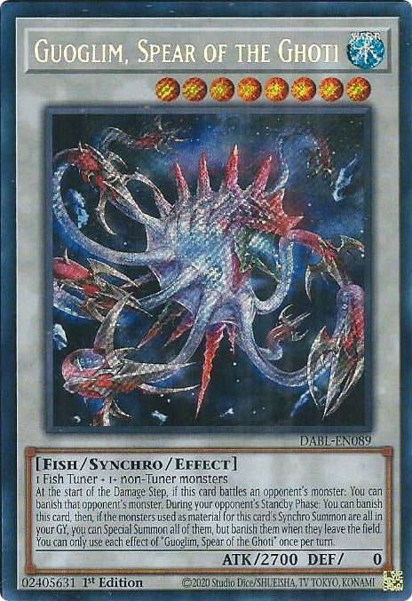 Guoglim, Spear of the Ghoti [DABL-EN089] Secret Rare | Gear Gaming Bentonville