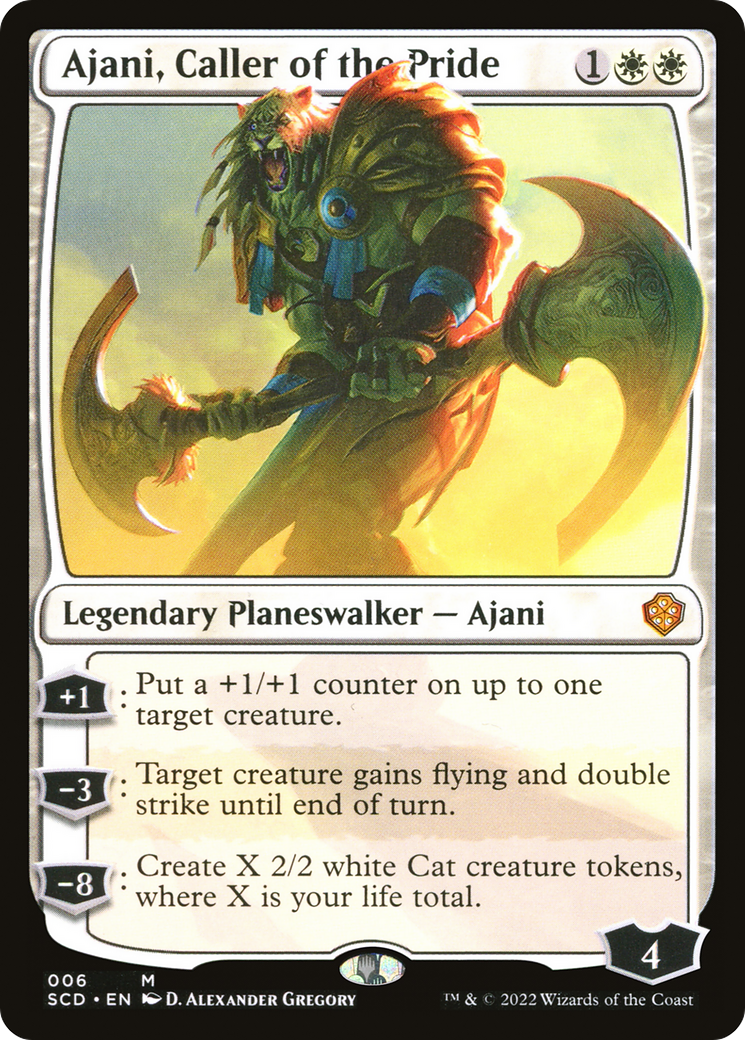 Ajani, Caller of the Pride [Starter Commander Decks] | Gear Gaming Bentonville