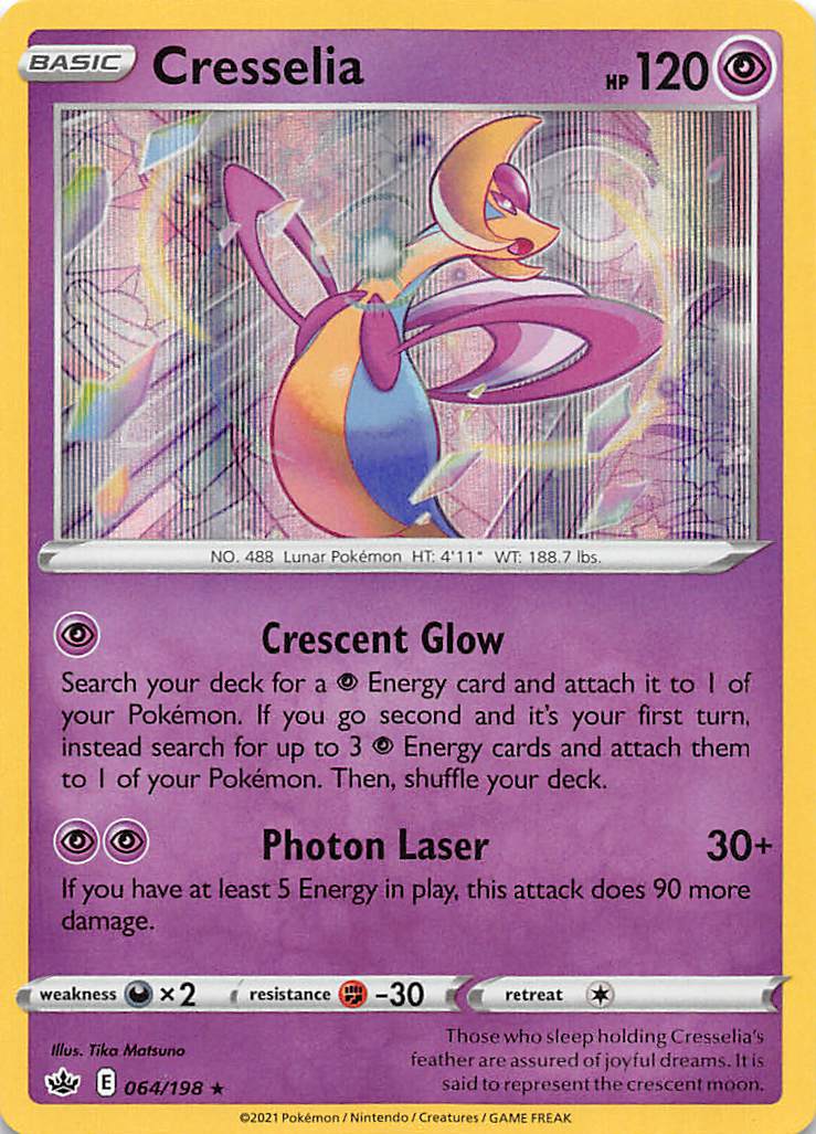 Cresselia (064/198) [Sword & Shield: Chilling Reign] | Gear Gaming Bentonville