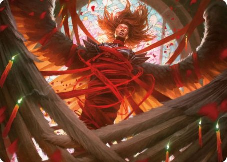 Sigarda's Imprisonment Art Card [Innistrad: Crimson Vow Art Series] | Gear Gaming Bentonville