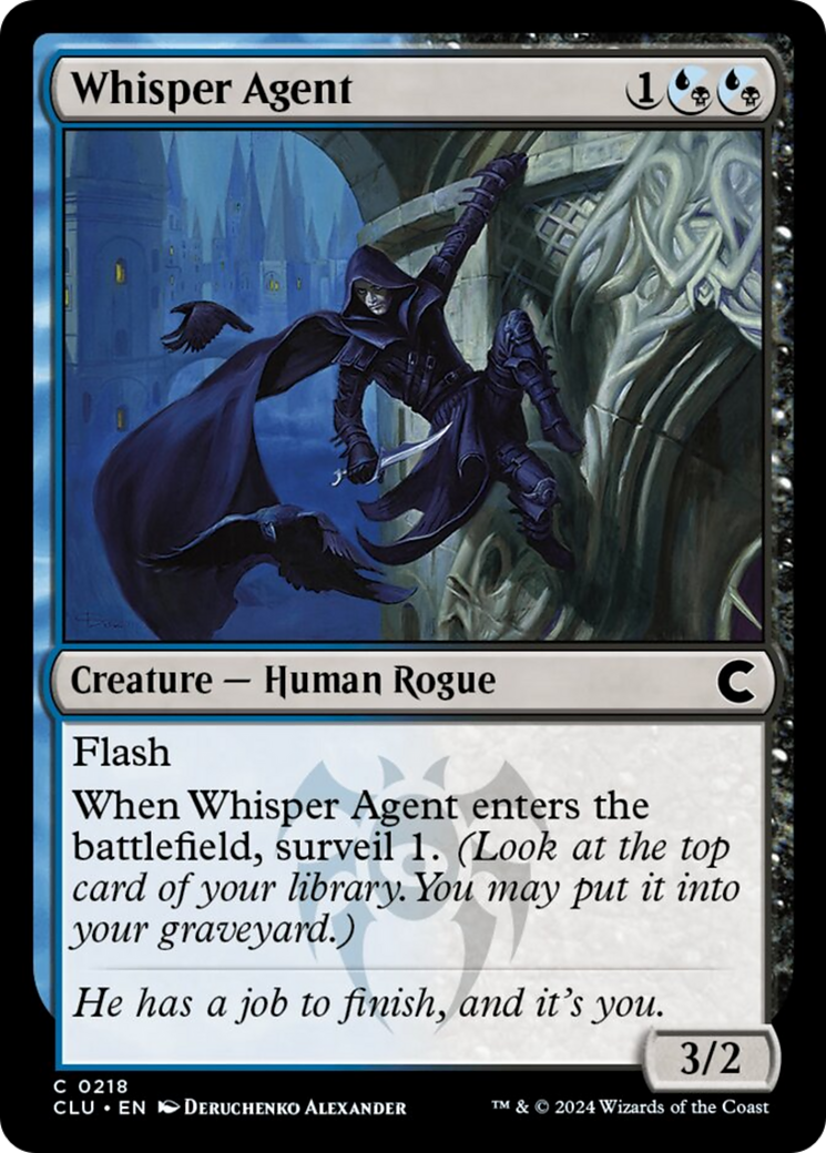 Whisper Agent [Ravnica: Clue Edition] | Gear Gaming Bentonville