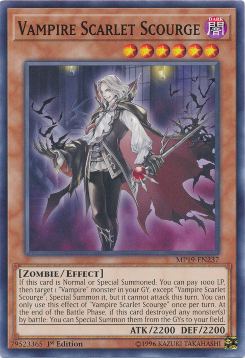 Vampire Scarlet Scourge [MP19-EN237] Common | Gear Gaming Bentonville