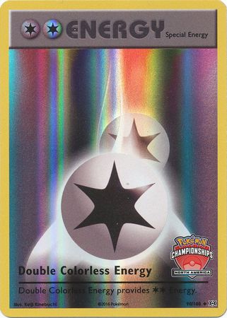 Double Colorless Energy (90/108) (NA International Championship Promo) [XY: Evolutions] | Gear Gaming Bentonville