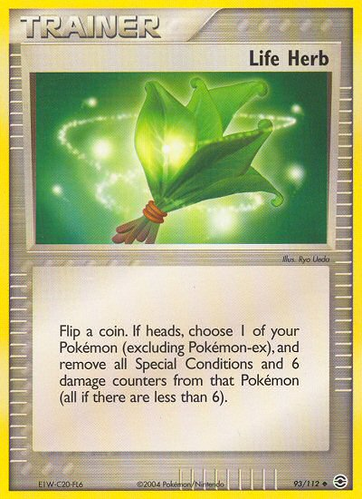 Life Herb (93/112) [EX: FireRed & LeafGreen] | Gear Gaming Bentonville