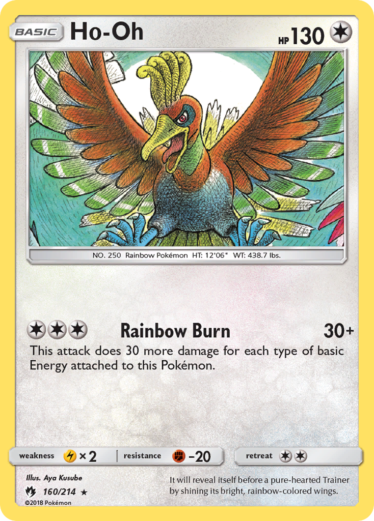 Ho-Oh (160/214) [Sun & Moon: Lost Thunder] | Gear Gaming Bentonville