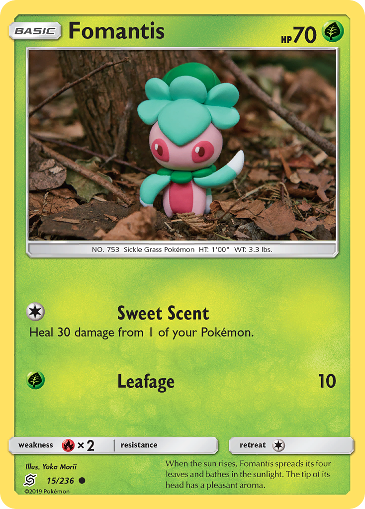 Fomantis (15/236) [Sun & Moon: Unified Minds] | Gear Gaming Bentonville