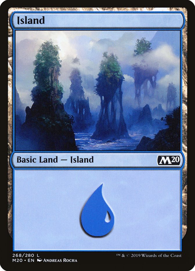 Island (#268) [Core Set 2020] | Gear Gaming Bentonville