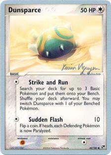 Dunsparce (60/100) (Team Rushdown - Kevin Nguyen) [World Championships 2004] | Gear Gaming Bentonville