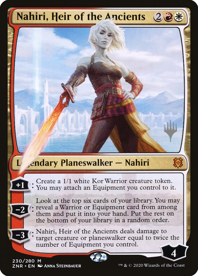 Nahiri, Heir of the Ancients (Promo Pack) [Zendikar Rising Promos] | Gear Gaming Bentonville