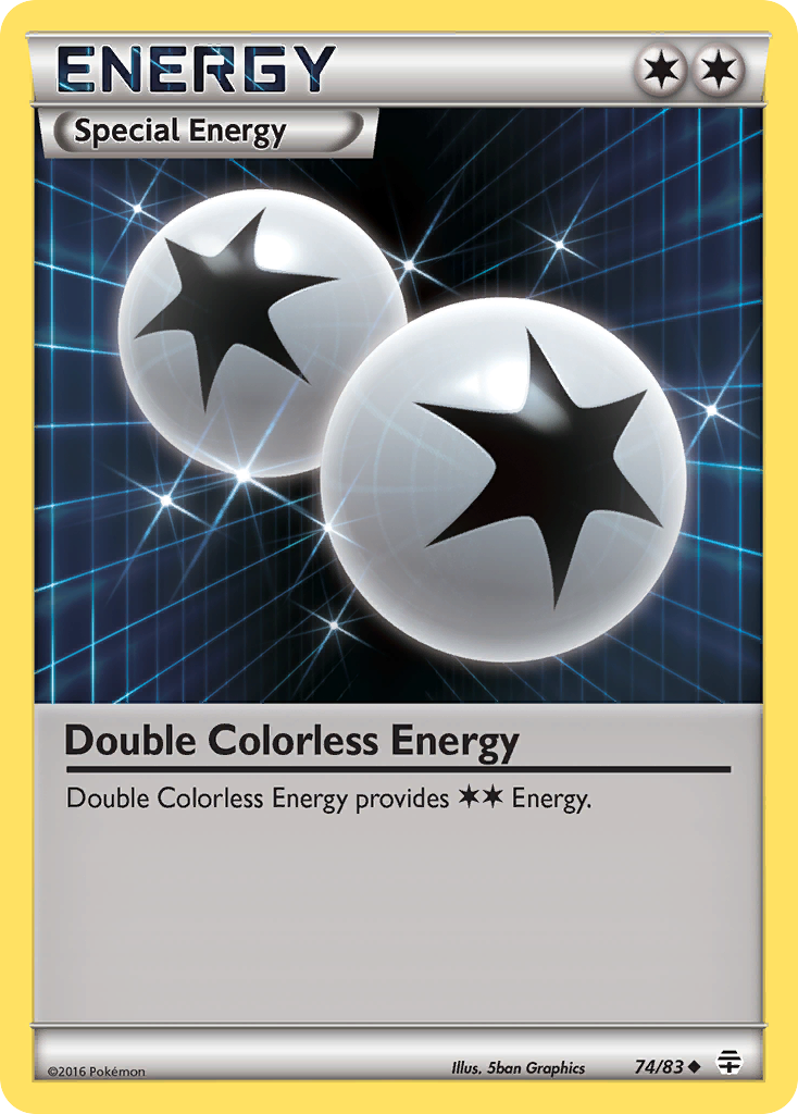 Double Colorless Energy (74/83) [XY: Generations] | Gear Gaming Bentonville