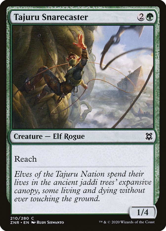 Tajuru Snarecaster [Zendikar Rising] | Gear Gaming Bentonville