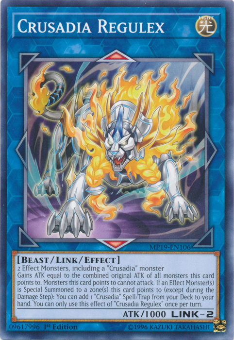 Crusadia Regulex [MP19-EN106] Common | Gear Gaming Bentonville