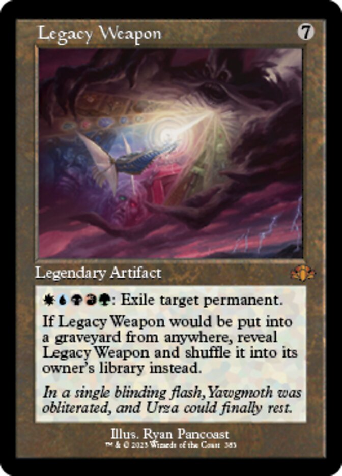 Legacy Weapon (Retro) [Dominaria Remastered] | Gear Gaming Bentonville