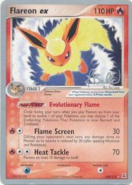 Flareon ex (108/113) (Eeveelutions - Jimmy Ballard) [World Championships 2006] | Gear Gaming Bentonville