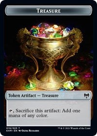 Treasure // Replicated Ring Double-sided Token [Kaldheim Tokens] | Gear Gaming Bentonville