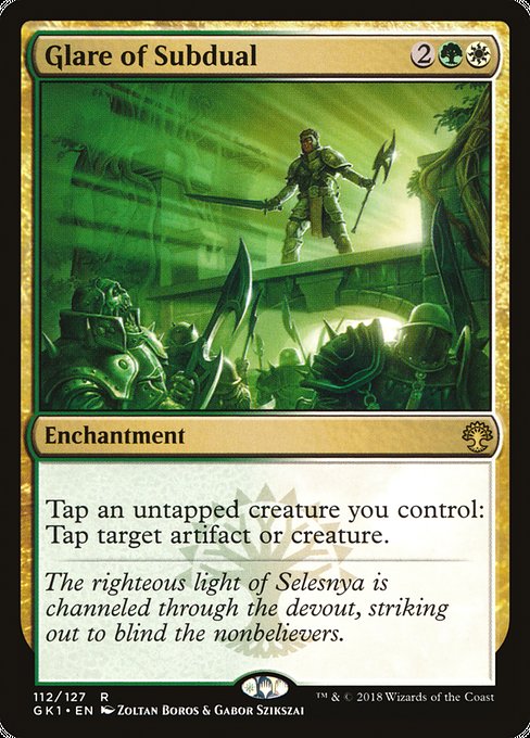 Glare of Subdual [Guilds of Ravnica: Guild Kits] | Gear Gaming Bentonville