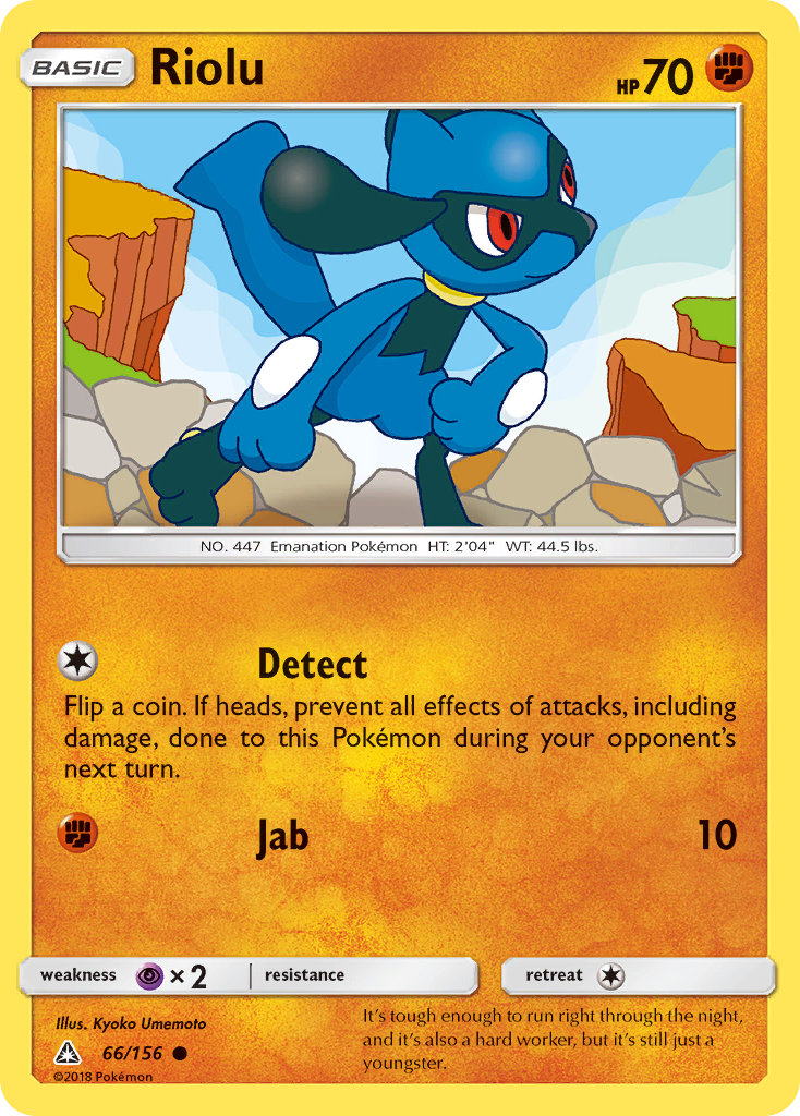 Riolu (66/156) [Sun & Moon: Ultra Prism] | Gear Gaming Bentonville